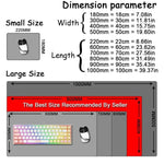 Abstract Line Texture Mouse Pad Non-Slip Desk Mat For Office, Gaming, 300x600x2mm, 300x700x2mm, 300x800x2mm, 400x900x2mm