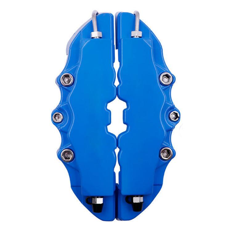 2pcs /Set Car High-Temperature Resistant Brake Caliper Cover Kit, S Red, M Red, L Red, S Blue, M Blue, L Blue, S Yellow, M Yellow, L Yellow, S Silver, M Silver, L Silver, S Black, M Black, L Black