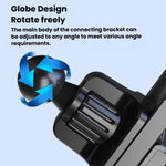 In-Line Clip Car Phone Mount Base Slidable Air Vent Phone Mount Accessories For Vehicles, In-Line Clip