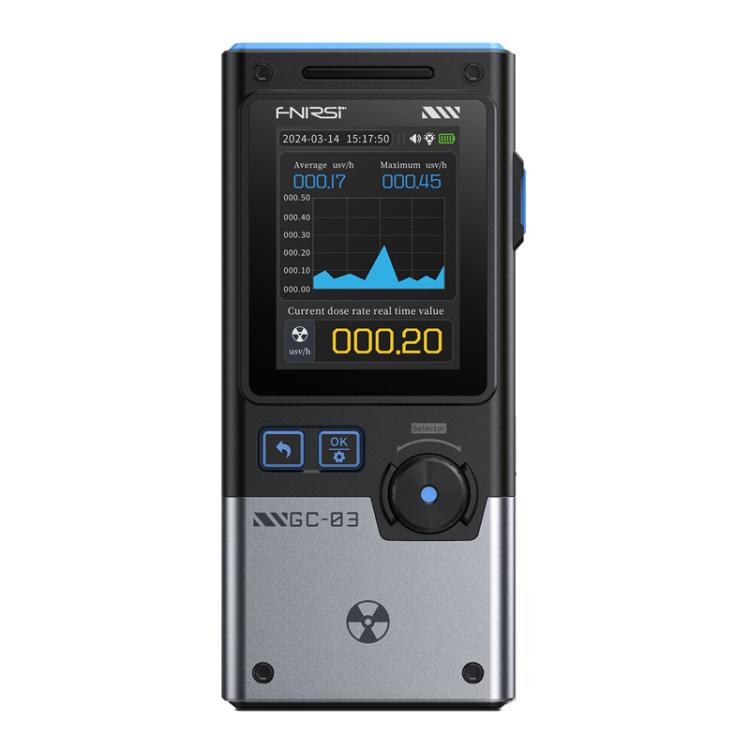FNIRSI GC-03 3 In 1Electromagnetic Nuclear Radiation Detector For Seafood Environmental Use