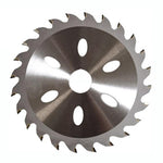Lithium Battery Saw 24-Teeth Blade Tungsten Steel Alloy Lawn Mower Blade, 5 inch 12.5cm, 5.5 inch 14cm, 6 inch 15cm