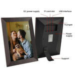 10.1 inch WiFi Touch Digital Photo Frame Landscape/Portrait Standing Photo Transfer Smart Display