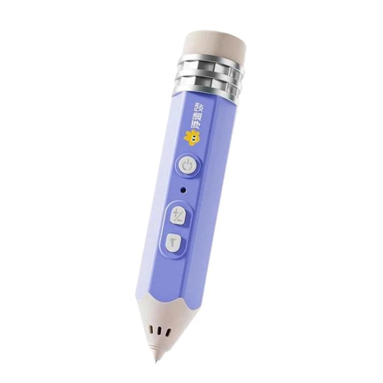FUNJOY CH415-14 Rechargeable 3D Printing Pen With Indicator Light Kids Low Temperature 3D Stereo Pen, Pink+4 Rolls, Pink+14 Rolls, Blue+4 Rolls, Blue+14 Rolls, Purple+4 Rolls, Purple+14 Rolls