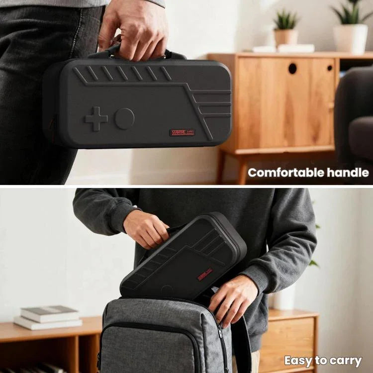 For Nintendo Switch 2 STARTRC GAMES Double Storage Bag Large Capacity Tote Bag, Tote Bag