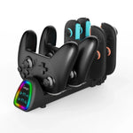 ipega 10-in-1 Charging Dock for Nintendo Switch 2 / Switch Joy-Con & Switch 2 Pro Controllers, PG-SW2188