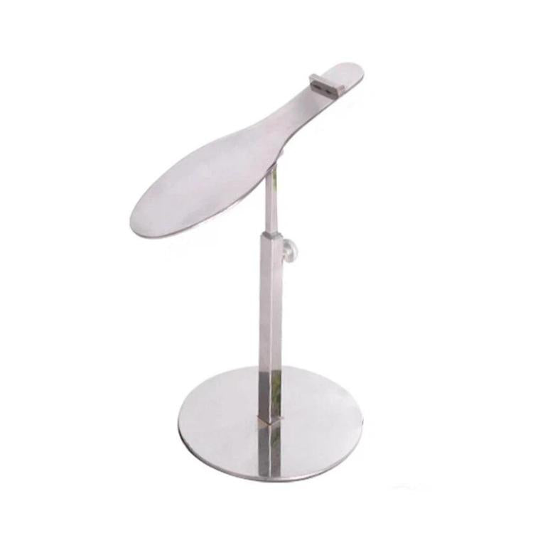 Stainless Steel Shoe Racks High-Heeled Shoe Display Stands, 140x50mm Mirror Finish Adjustable Foot, 140x50mm Rose Gold Adjustable Foot, 140x50mm Black Adjustable Foot, 140x50mm Titanium Adjustable Foot, Black Adjustable Foot, Square/Round Black