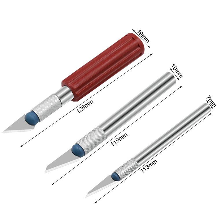 Metal Engraving Knife Set Model Paper Engraving Cutter, 13pcs /Box