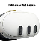 For Meta Quest 3 Titanium Alloy Lens Protector Anti-Blast Tempered Glass Screen Protector VR Headset Accessories