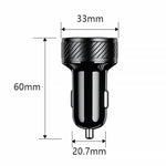 Car Cigarette Lighter LED Indicator USB Charger With Switch