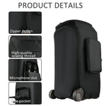 For JBL Partybox Stage 320 Speaker Upgraded Cover with Dual Side Pockets Nylon Mesh Case, Upgraded Cover