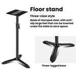 Metal Floor Speaker Stand Monitor Surround Tripod For Studio & Desk, LKT-610, LKT-640