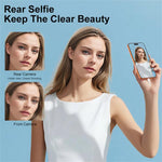 X3 Wired Smartphone Selfie Mirror Magnetic Rear Mounted Selfie Display, X3 Wired