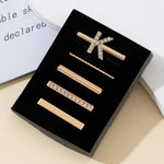 5pcs /Set Strap Decorative Rings Strap Letter Charms Accessories, A, B, C, D, E, F, G, J, K, L, M, R, S