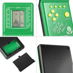 Classic Tetris Brick Game Handheld Game Console, Bulit-in 7 Kinds Games, Random Color Delivery, Brick Game Handheld Game
