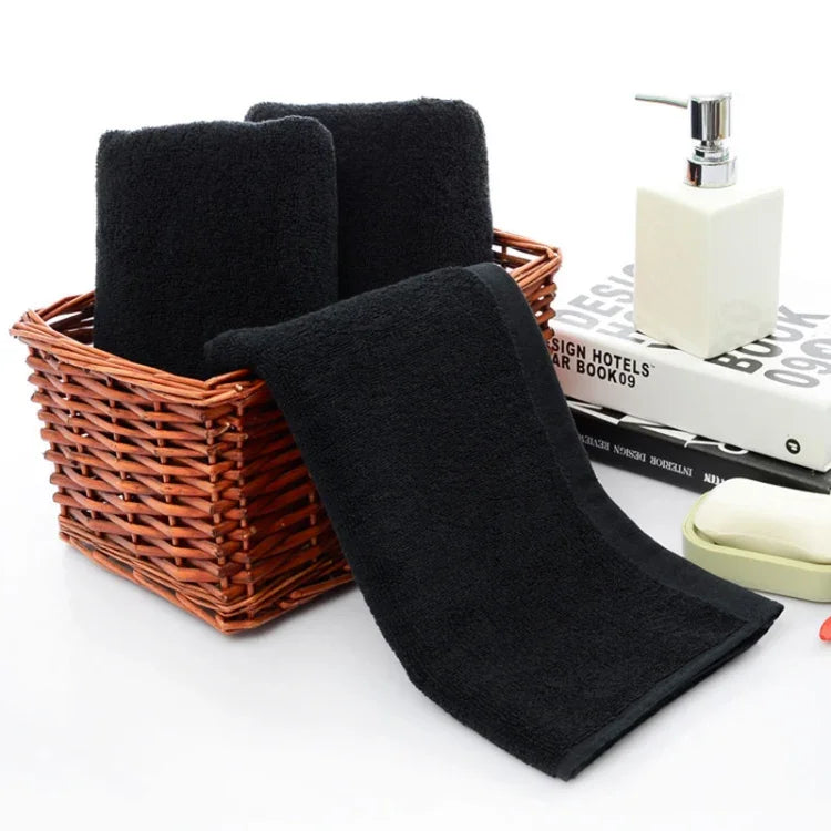 Cotton Thick Face Towel Large Bath Towel Beauty Nail Makeup Tablecloth, Thick Towel 35x75 cm