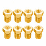 8 PCS Bugatti 3D Printer Accessories E3D-V5 V6 Nozzle M6 Thread Consumables Hot Nozzle, 1.75/0.2mm, 1.75/0.25mm, 1.75/0.3mm, 1.75/0.35mm, 1.75/0.4mm, 1.75/0.5mm, 1.75/0.6mm, 1.75/0.8mm, 1.75/1.0mm, 3/0.2mm, 3/0.3mm, 3/0.4mm, 3/0.5mm, 3/0.6mm, 3/0.8mm  ...