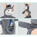 Electronic Pet Interactive Toy Smart Walking Talking Small Donkey Children Birthday Gift, Small Donkey