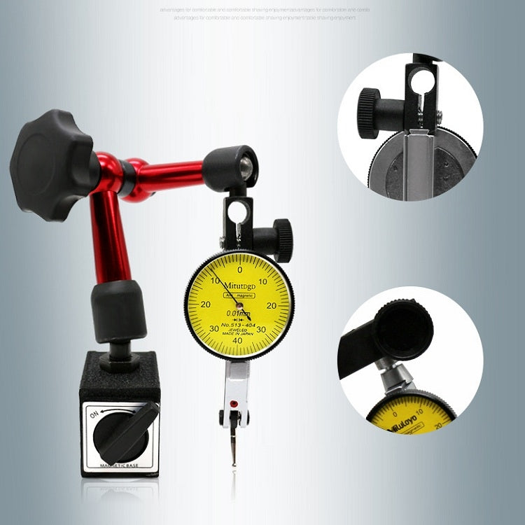 Magnetic Base  Universal Mechanical Magnetic Watch Stand Dial Indicator Bracket, Universal Small Table, Leverage Dial Indicator