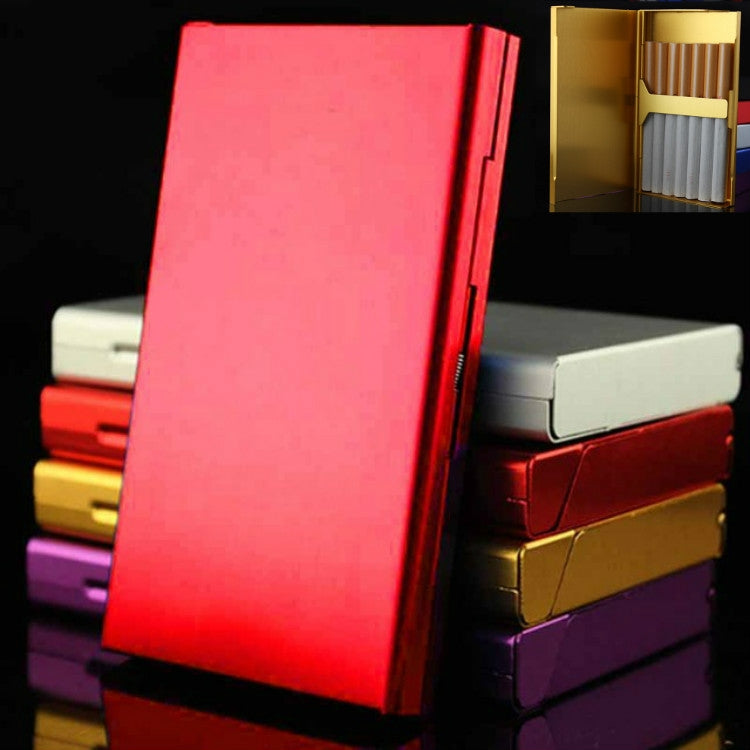 Ultra-thin Personality Creative Ladies Cigarette Case Metal Cigarette Case