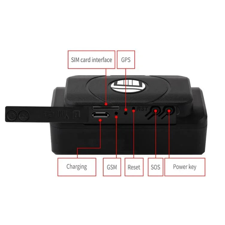 TK202A 4G Car Truck Vehicle Tracking GSM GPRS GPS Tracker Support AGPS, Battery Capacity: 6500mAh, 4G 6500mAh