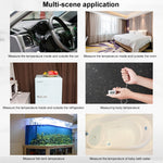 Mini LCD Indoor Digital Thermometer (Celsius Display), (Celsius Display) (Black), (Celsius Display) (White)