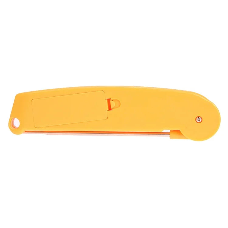 TS-BY52-Y Kitchen Food Cooking BBQ Foldable Waterproof Probe Thermometer(Yellow), TS-BY52-Y