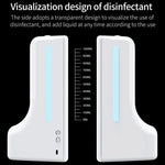 K9 Pro Handsfree Non-contact Body Light-sensitive Distance Sensor Thermometer + 1000ml Automatic Non-contact Liquid Soap Dispenser with Base Mount, K9 Pro