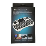 Support Language: English i8 Air Mouse Wireless Keyboard with Touchpad for Android TV Box & Smart TV & PC Tablet & Xbox360 & PS3 & HTPC/IPTV, English