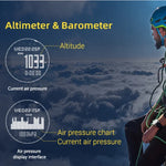 NORTH EDGE AQUA 100m Waterproof Scuba Diver Smart Watch, Support Luminous Display & Compass Mode, AQUA