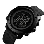 SKMEI 1426 Multifunctional Outdoor Fashion Noctilucent Waterproof Black Machine Rubber Ring Digital Watch, Black Machine Rubber Ring, 1426 Black Machine Rubber Ring
