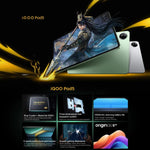 iQOO Pad5 12.1 inch Tablet PC, 8GB+256GB, OriginOS 5 MediaTek Dimensity 9300+ Octa Core, 8GB+256GB