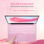 GXMO T152J 15.6 inch Laptop, No Memory, Windows 11 Pro Intel Celeron N5100 Quad Core, Support Fingerprint Unlock, US Plug, No Memory, US Plug