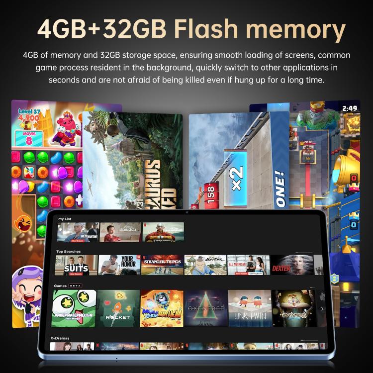 Pad 25 Ultra 10.1 inch 4G LTE Tablet PC, 4GB+32GB, Android 10 MTK6755 Octa Core, UK Plug, UK Plug