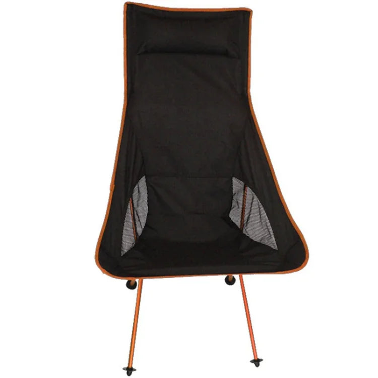 Outdoor Portable Folding Camping Chair Light Fishing Beach Chair Aviation Aluminum Alloy Backrest Recliner, Camping Chair(blue), Camping Chair(green), Camping Chair(orange), Camping Chair(red)