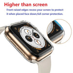 ENKAY Hat-Prince 2 in 1 TPU Semi-clad Case + 3D Full Screen PET Curved Heat Bending Film for Apple Watch Series 6 / 5 / 4 / SE 3 / SE 2 / SE 1 40mm, F Apple Watch Series 6 / 5 / 4 / SE 3 / SE 2 / SE 1 40mm