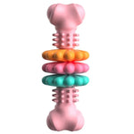 BG5056 TPR Pet Chewing Toys Bone Shape Dog Teething Stick - Trustpick