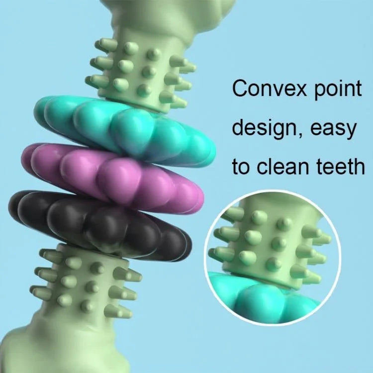 BG5056 TPR Pet Chewing Toys Bone Shape Dog Teething Stick - Trustpick