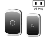 CACAZI A20 Smart Home Wireless Doorbell Digital Music Remote Control Waterproof Doorbell - Trustpick