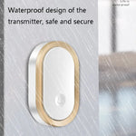CACAZI A99 Home Smart Remote Control Doorbell Elderly Pager - Trustpick