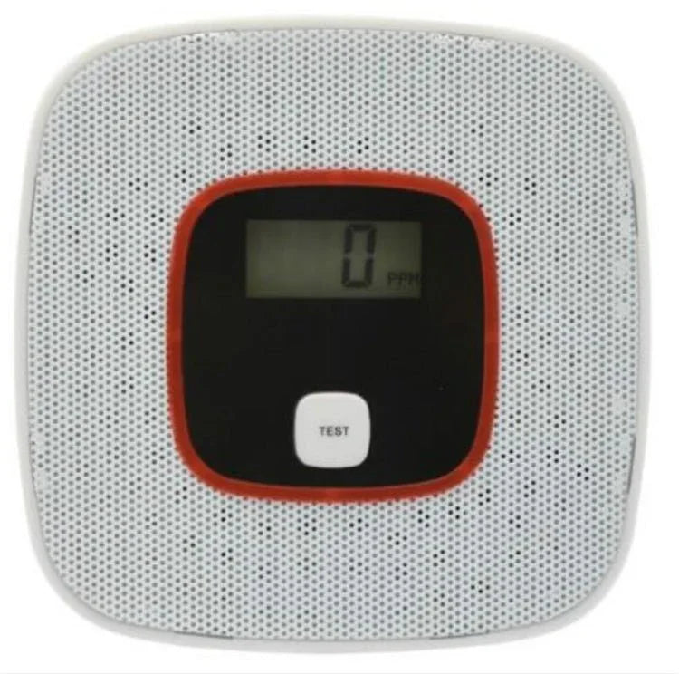 Carbon Monoxide Detector Gas Alarm Sensor Poisoning Gas Tester Human Voice Warning Detector with LCD Display - Trustpick