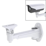 CCTV Wall Mount Stand Aluminum Metallic Silver Bracket Indoor Outdoor for Bullet Camera IP Camera Bracket Accessories - Trustpick