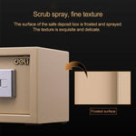 Deli Home Office Hotel Mini Electronic Security Lock Box Wall Cabinet Safety Box - Trustpick