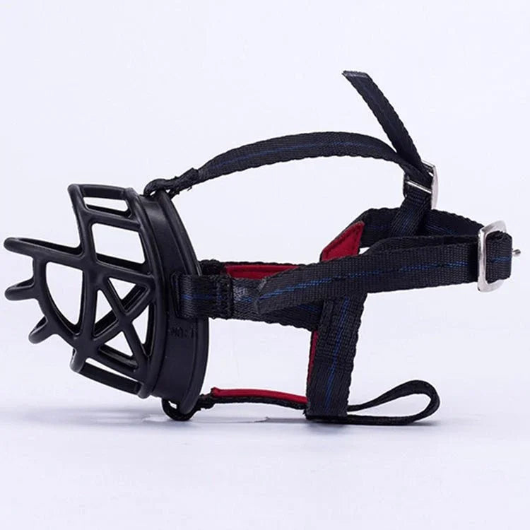 Dog Muzzle Prevent Biting Chewing and Barking Allows Drinking and Panting, Size: 8.2*7.6*10.4cm - Trustpick