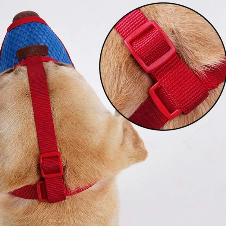 Doglemi Dog Muzzle Pet Supplies Breathable Bark Stopper Muzzle Dog Mouth Cover - Trustpick