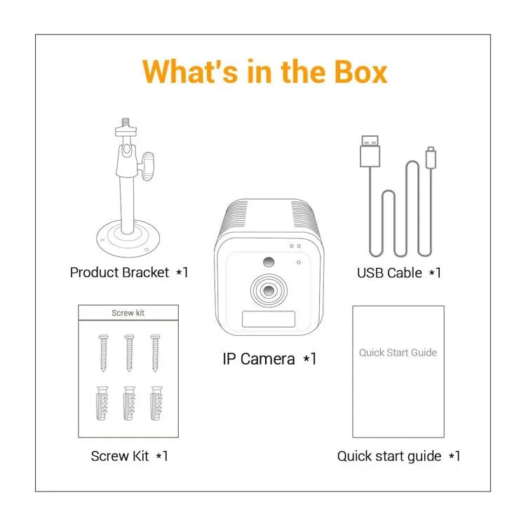 ESCAM G18 1080P Full HD Rechargeable Battery WiFi IP Camera, Support Night Vision / PIR Motion Detection / TF Card / Two Way Audio - Trustpick