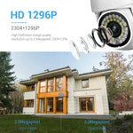 ESCAM PVR007 3MP Smart HD WiFi Camera Support Full Color Night Vision / Motion Detection / Sound Alarm / TF Card - Trustpick