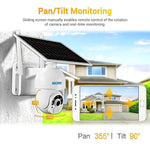 ESCAM QF450 HD 1080P 4G EU Version Solar Powered IP Camera with 128G Memory, Support Two - way Audio & PIR Motion Detection & Night Vision & TF Card - Trustpick