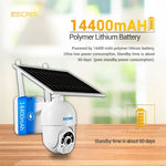 ESCAM QF450 HD 1080P 4G US Version Solar Powered IP Camera with 64G Memory, Support Two - way Audio & PIR Motion Detection & Night Vision & TF Card - Trustpick