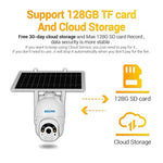 ESCAM QF450 HD 1080P 4G US Version Solar Powered IP Camera with 64G Memory, Support Two - way Audio & PIR Motion Detection & Night Vision & TF Card - Trustpick