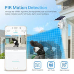 ESCAM QF480 US Version HD 1080P IP66 Waterproof 4G Solar Panel PT IP Camera with Battery, Support Night Vision / Motion Detection / TF Card / Two Way Audio - Trustpick
